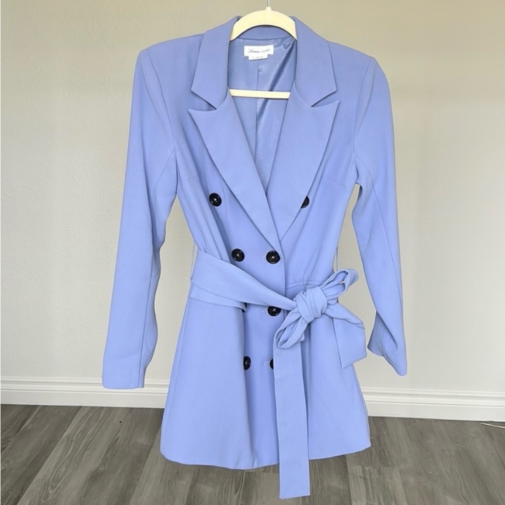 Lovers + Friends Blazer Dress Periwinkle - Picture 3 of 3
